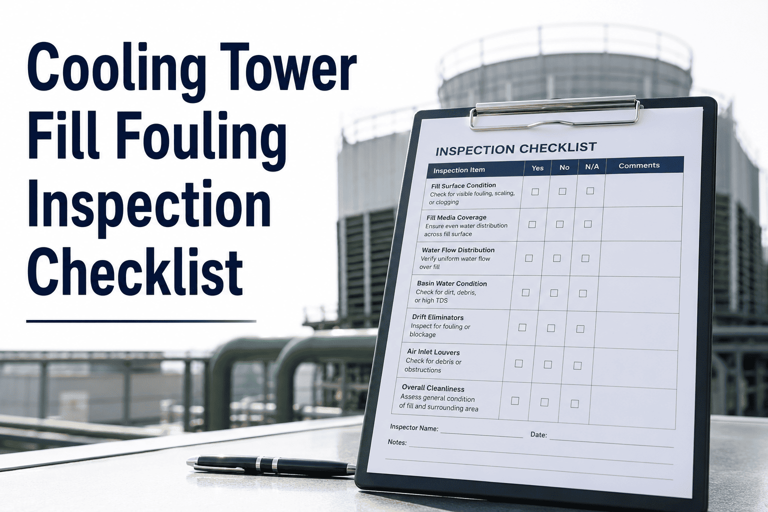 cooling-tower-fill-fouling-inspection-checklist