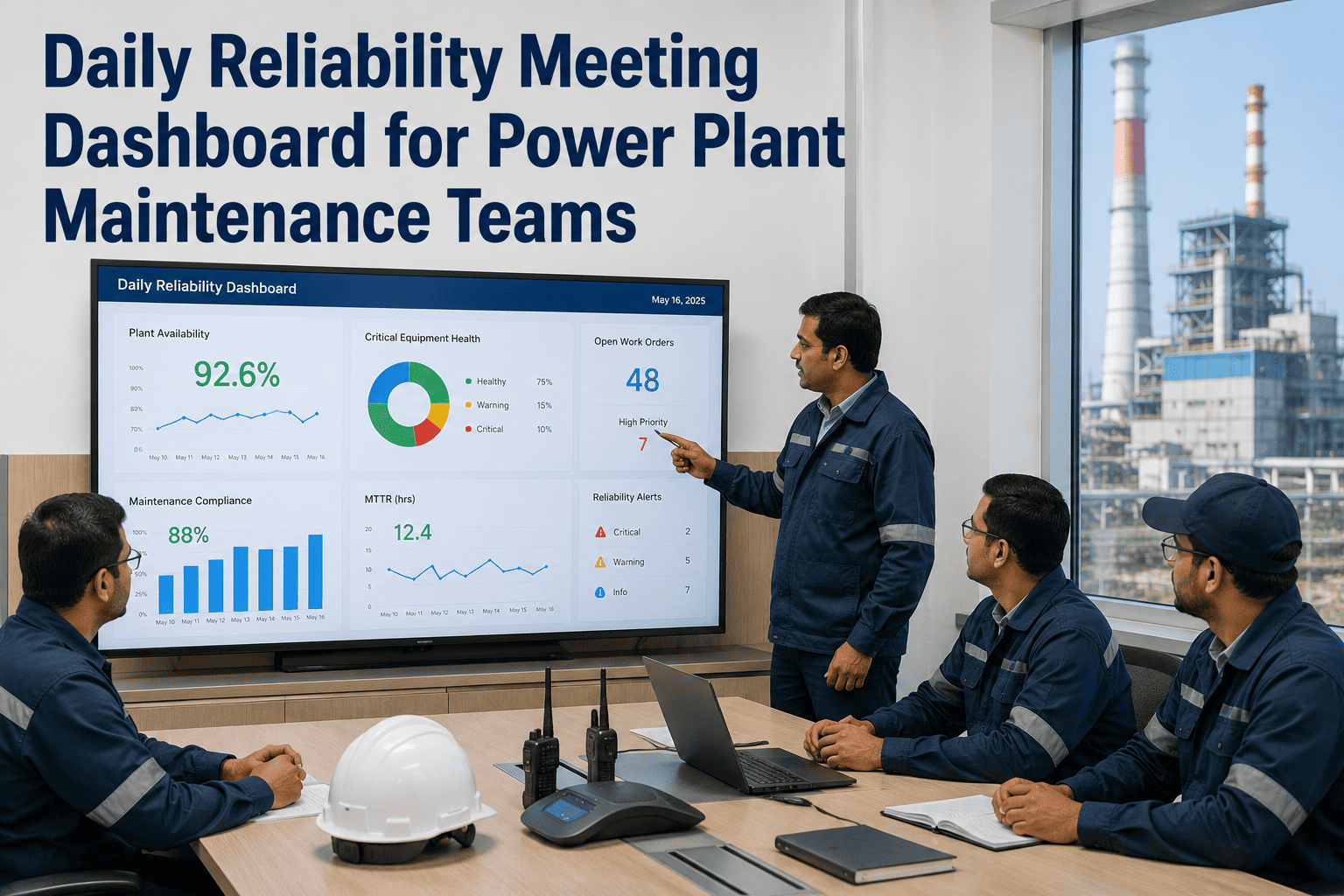 daily-reliability-meeting-dashboard-for-power-plant-maintenance-teams