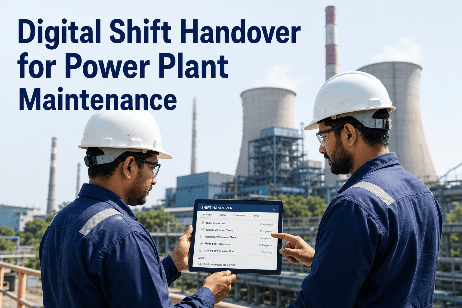 digital-shift-handover-power-plant-maintenance