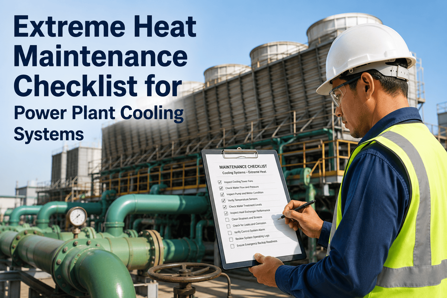 extreme-heat-maintenance-checklist-for-power-plant-cooling-systems