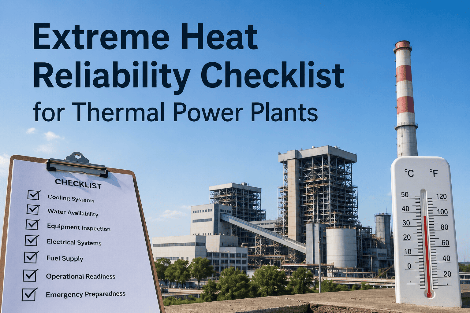 extreme-heat-reliability-checklist-thermal-power-plants
