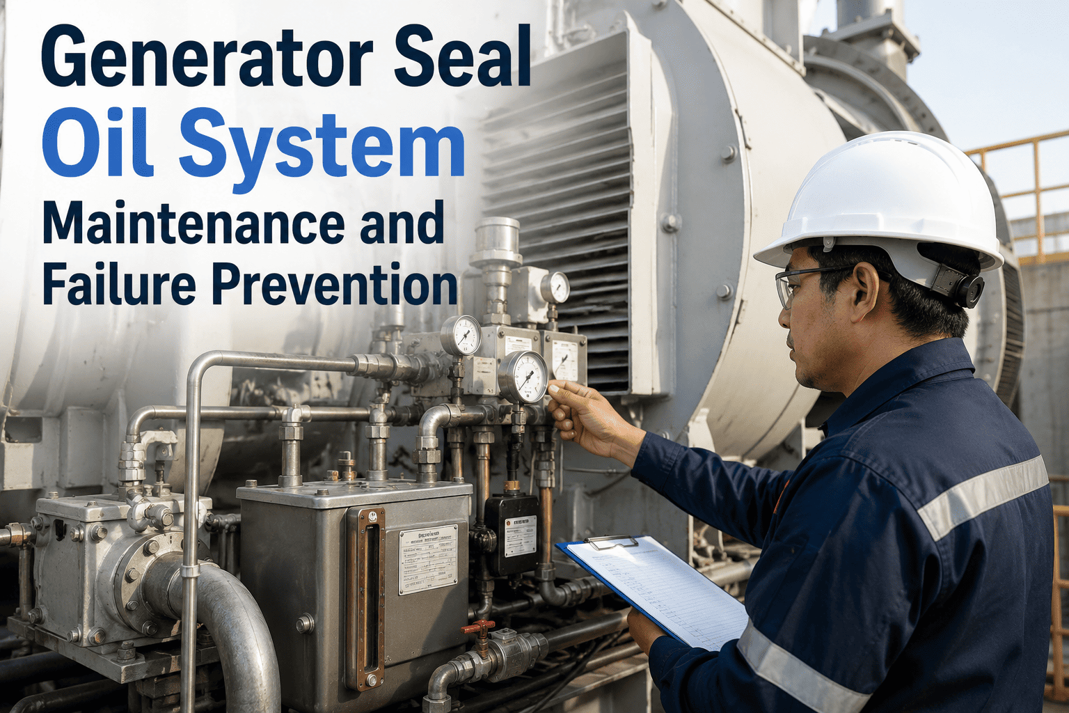 generator-seal-oil-system-maintenance