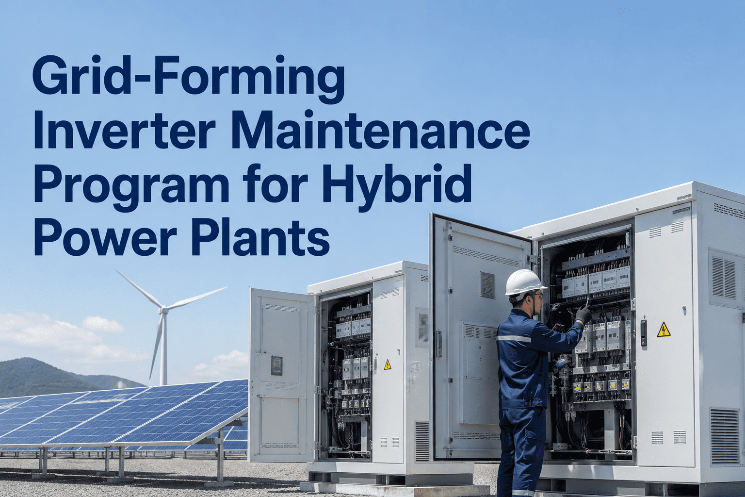 grid-forming-inverter-maintenance-program-for-hybrid-power-plants