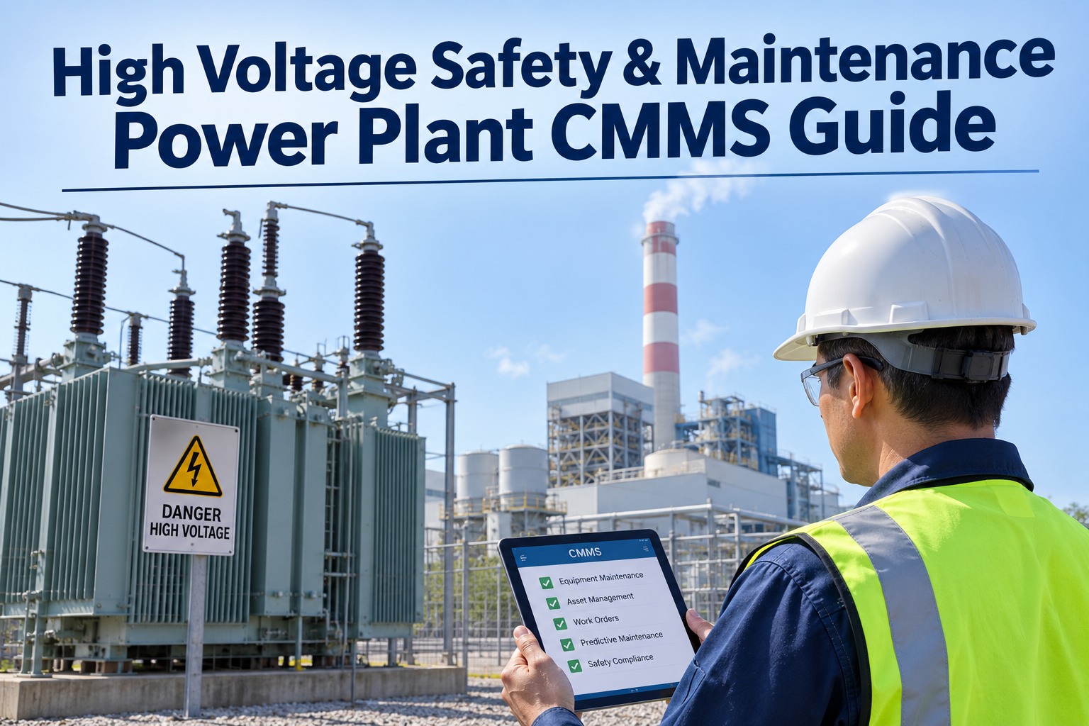 high-voltage-safety-maintenance-power-plant-cmms-guide