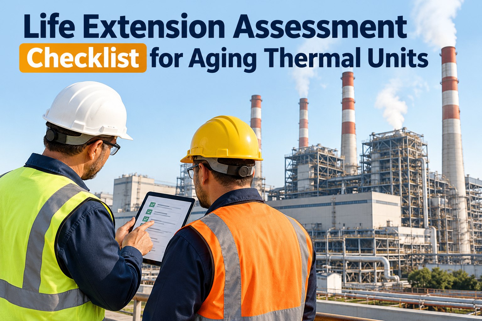 life-extension-assessment-checklist-aging-thermal-units