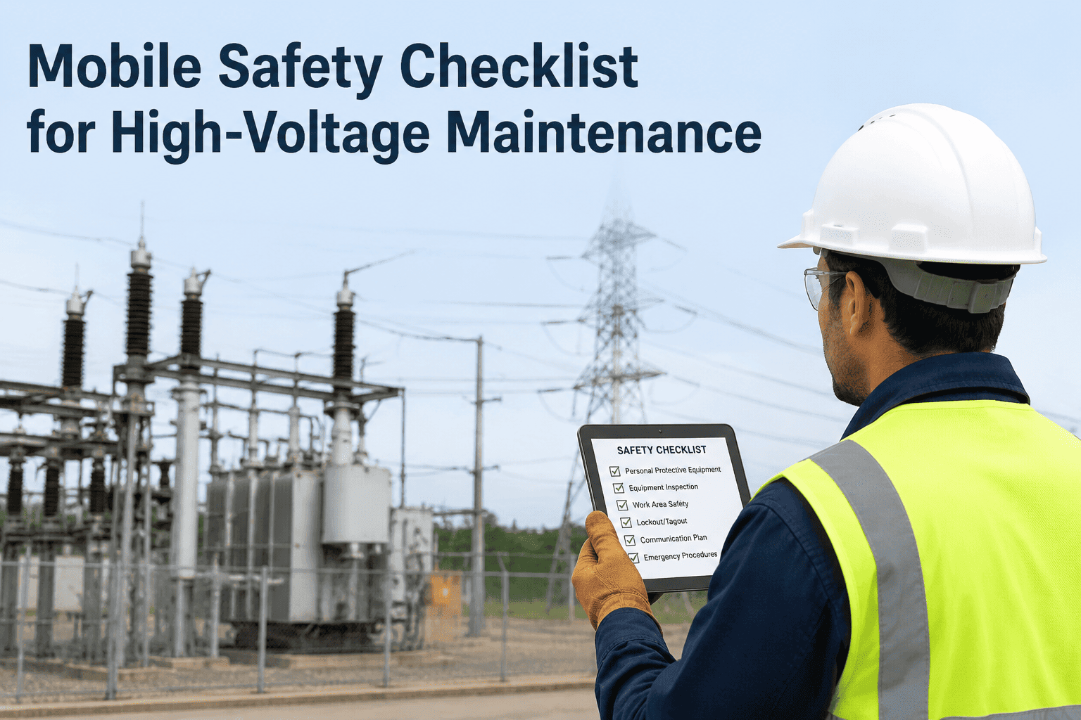 mobile-safety-checklist-for-high-voltage-maintenance