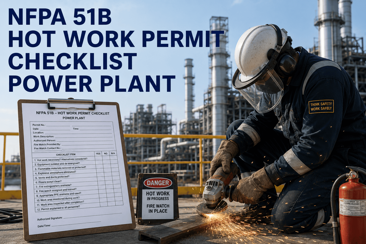 nfpa-51b-hot-work-permit-checklist-power-plant