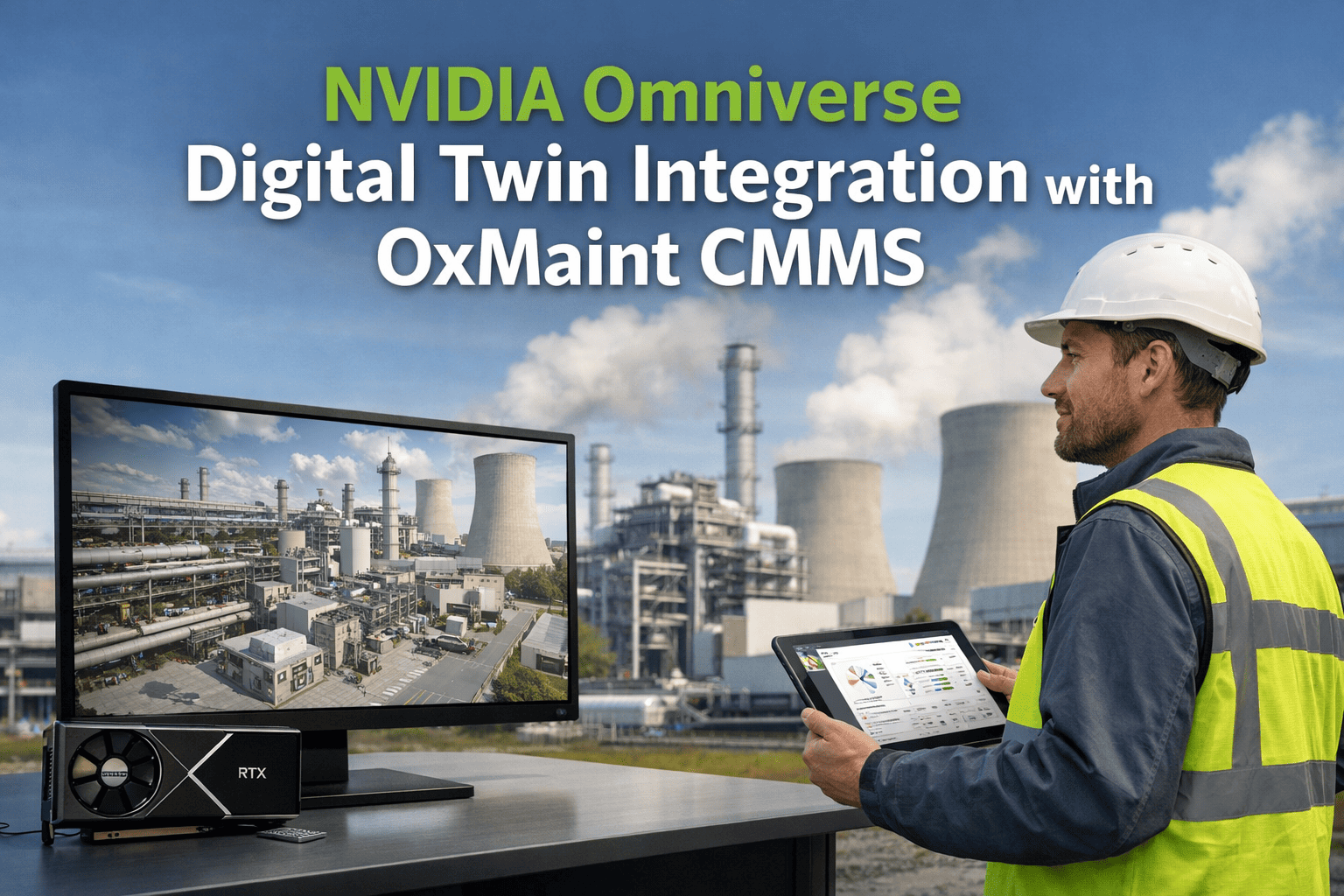 nvidia-omniverse-digital-twin-oxmaint-cmms-integration
