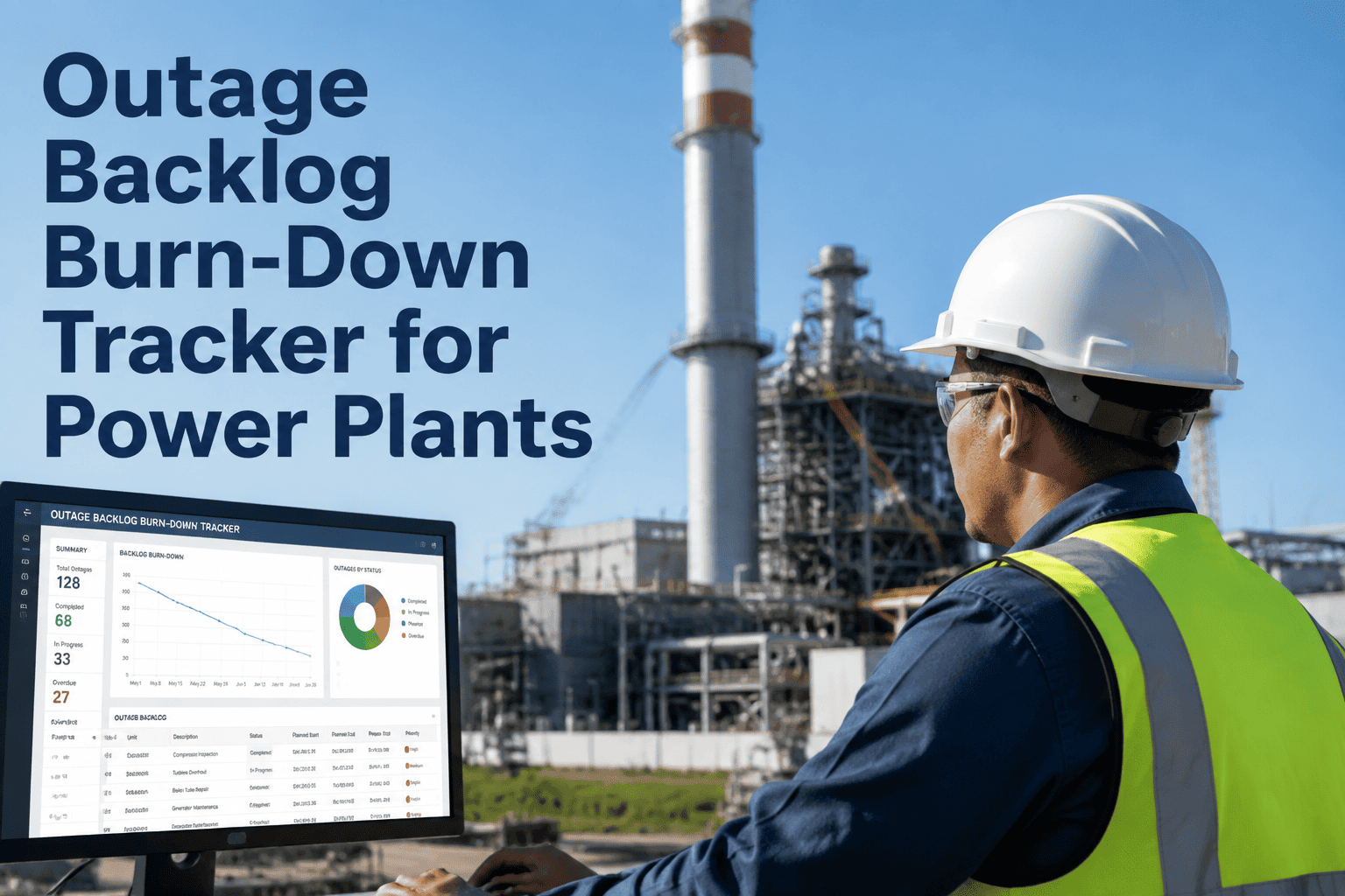 Outage Backlog Burn-Down Tracker for Power Plants