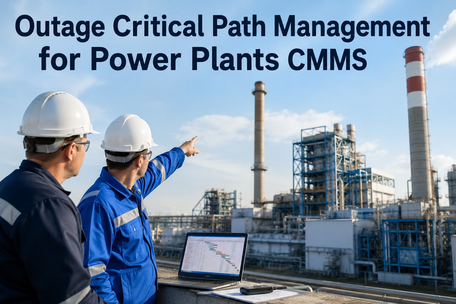 outage-critical-path-management-power-plant-cmms-guide