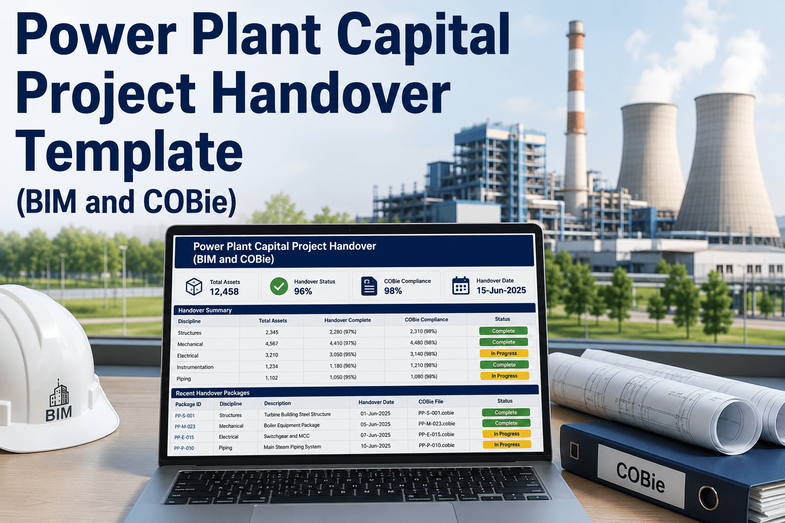 power-plant-capital-project-handover-template-bim-cobie
