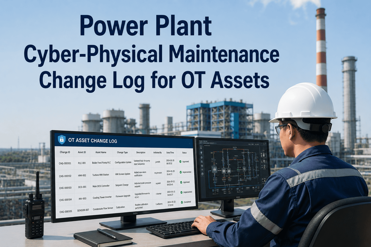 power-plant-cyber-physical-maintenance-change-log-for-ot-assets