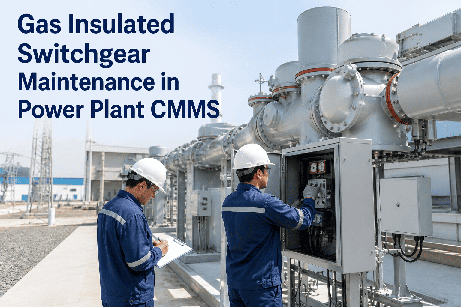 Gas Insulated Switchgear Maintenance in Power Plant CMMS