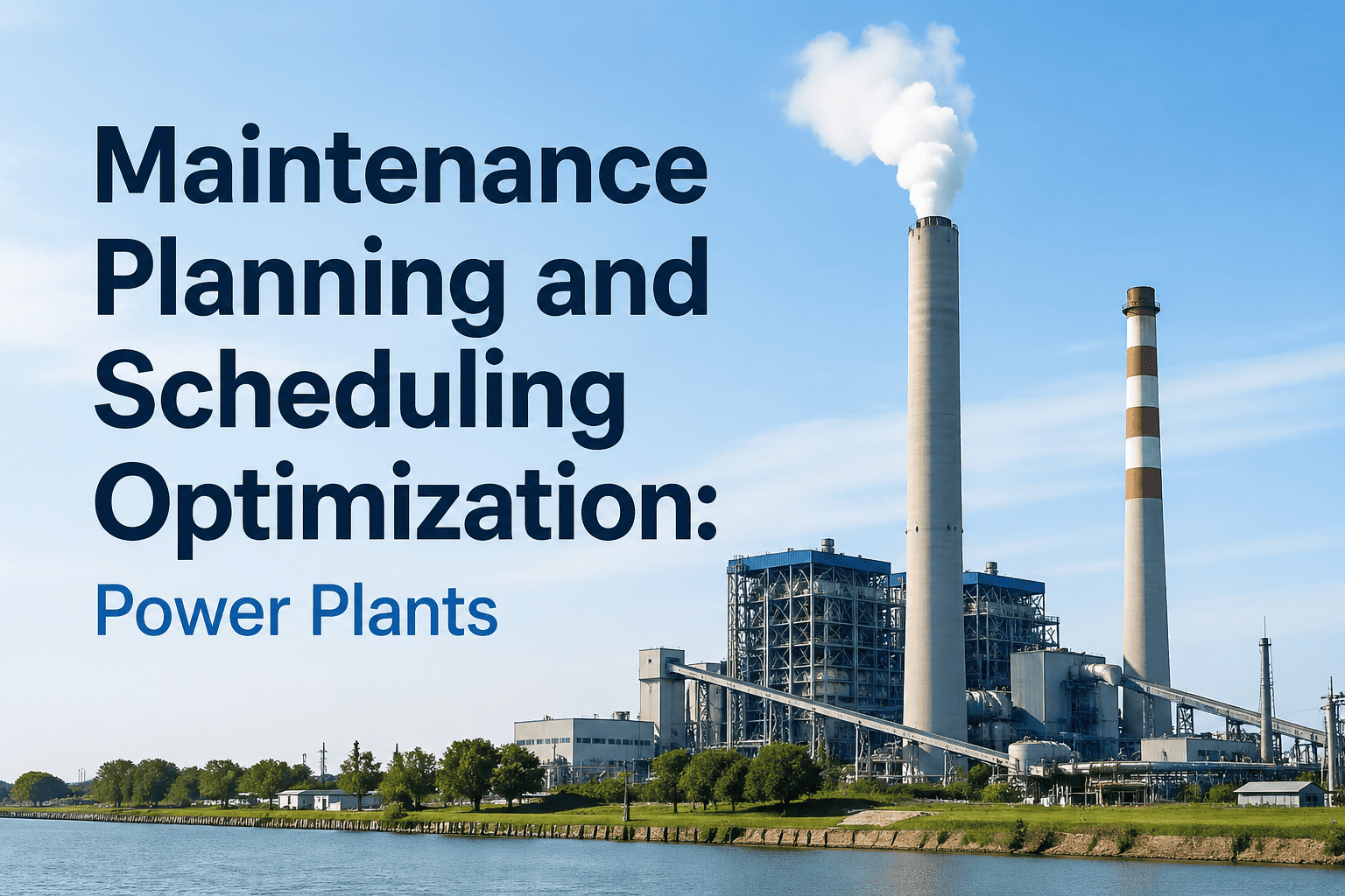 power-plant-maintenance-planning-scheduling-optimization