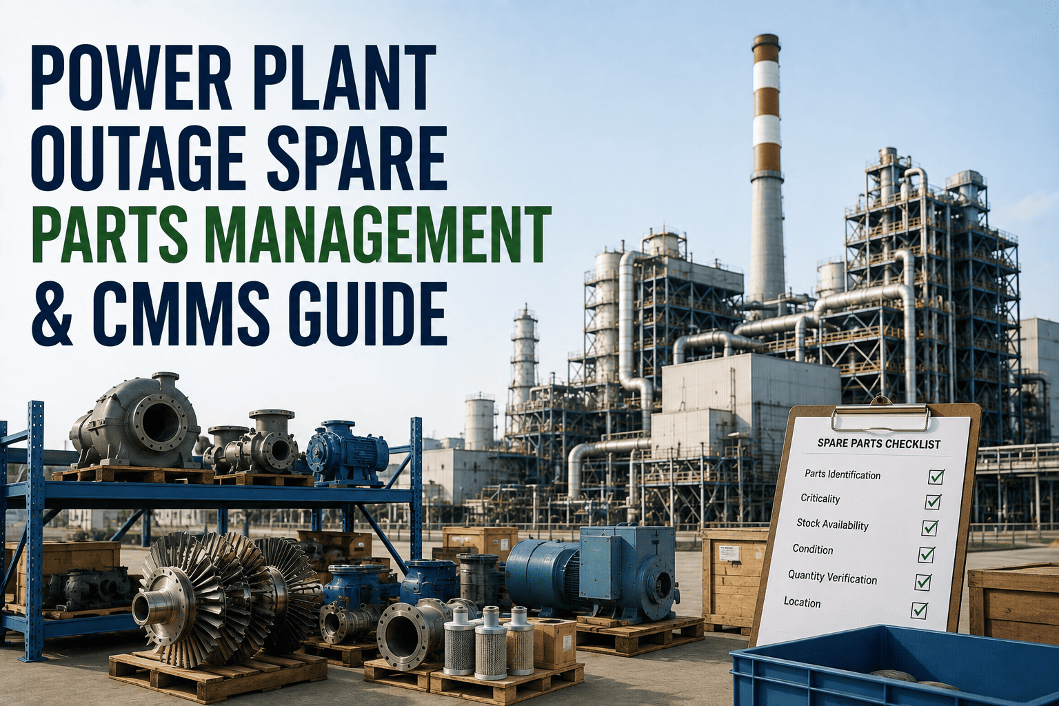 power-plant-outage-spare-parts-management-cmms-guide