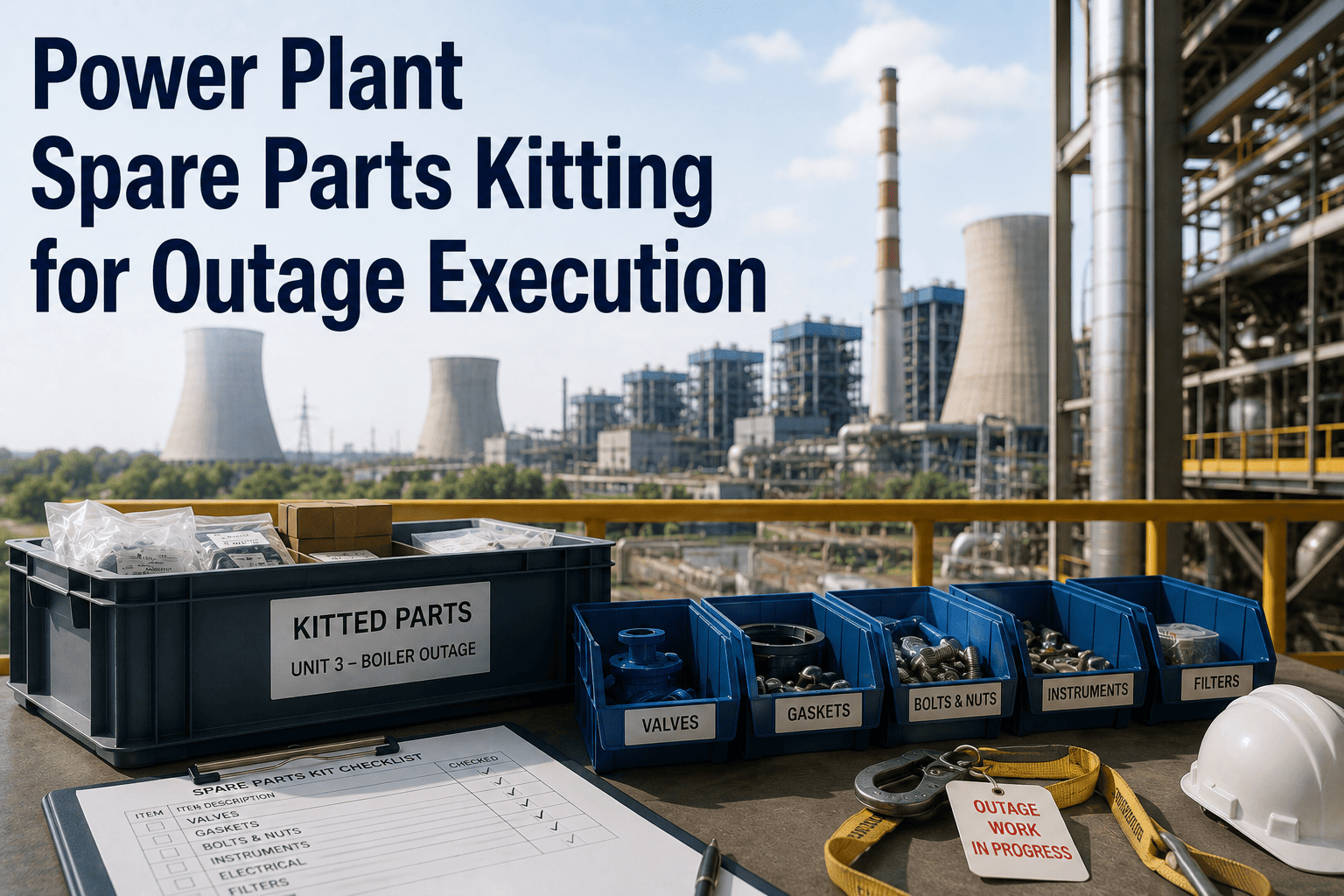 power-plant-spare-parts-kitting-outage-execution