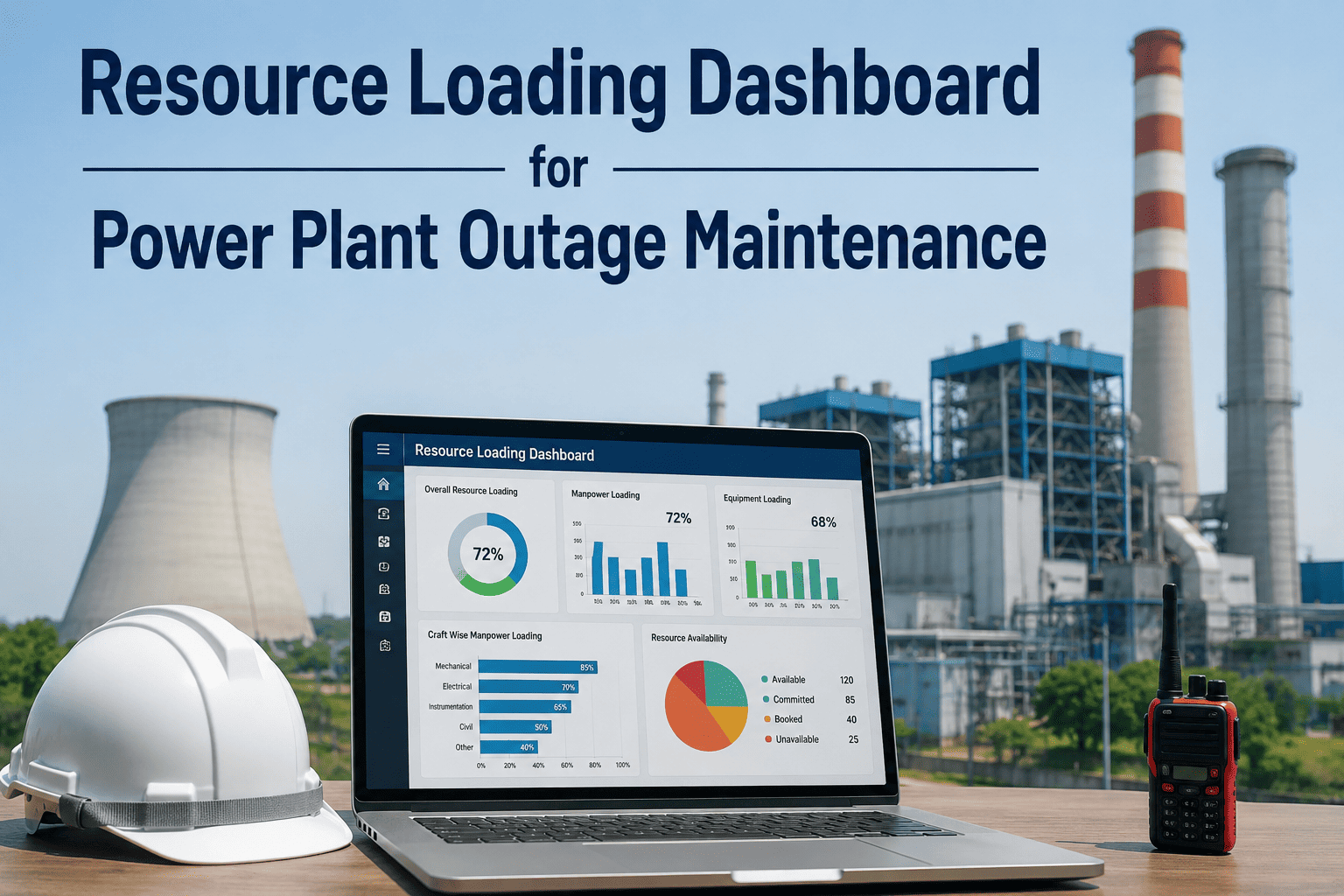 resource-loading-dashboard-for-power-plant-outage-maintenance