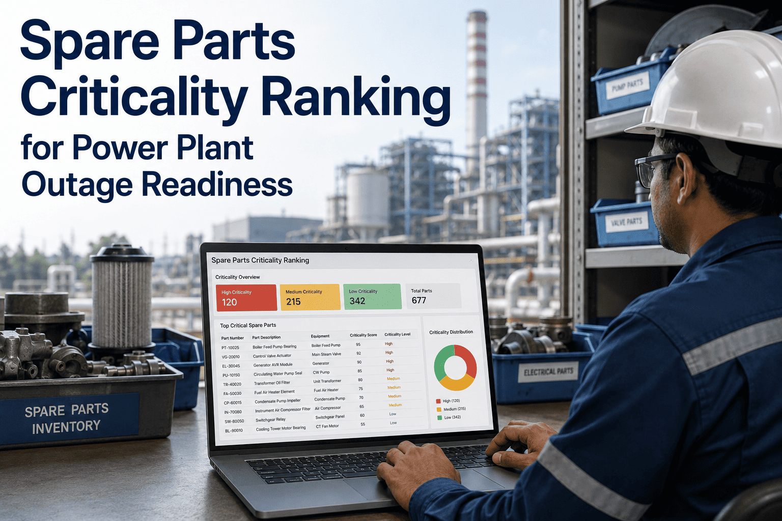 spare-parts-criticality-ranking-for-power-plant-outage-readiness