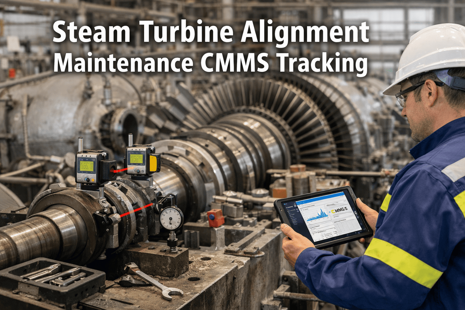 steam-turbine-alignment-maintenance-cmms-tracking