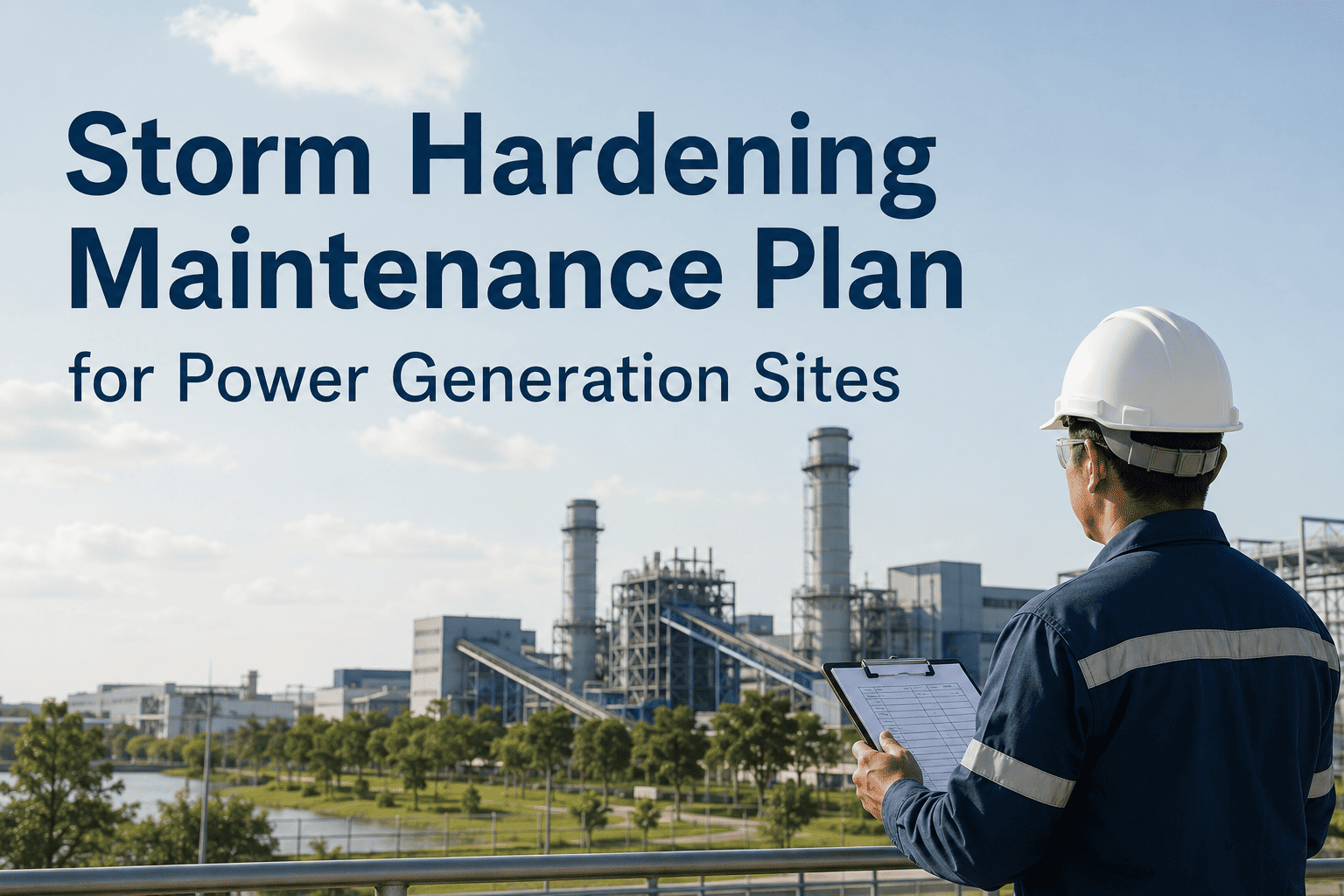 storm-hardening-maintenance-plan-power-generation-sites