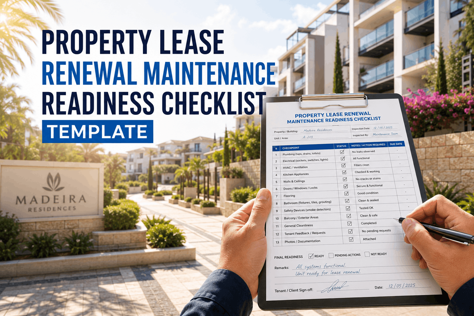 property-lease-renewal-maintenance-readiness-checklist-template
