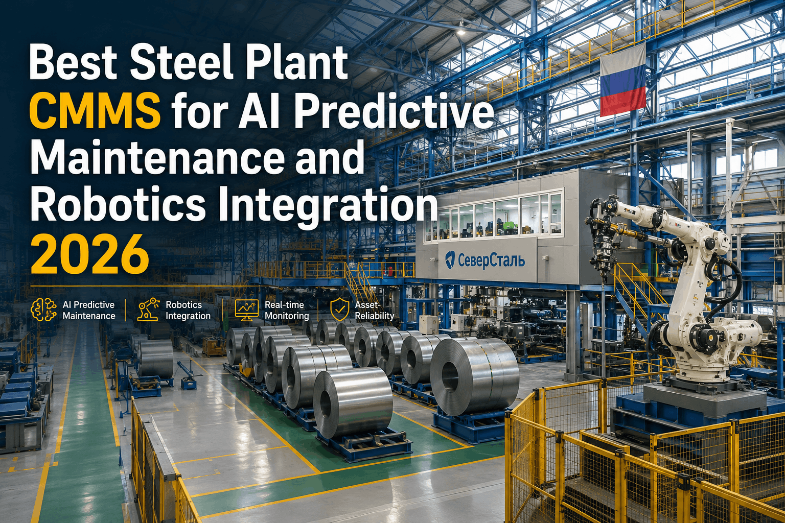 best-steel-plant-cmms-for-ai-predictive-maintenance-and-robotics-integration-2026