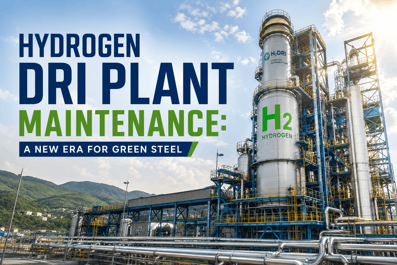 hydrogen-dri-plant-maintenance-a-new-era-for-green-steel