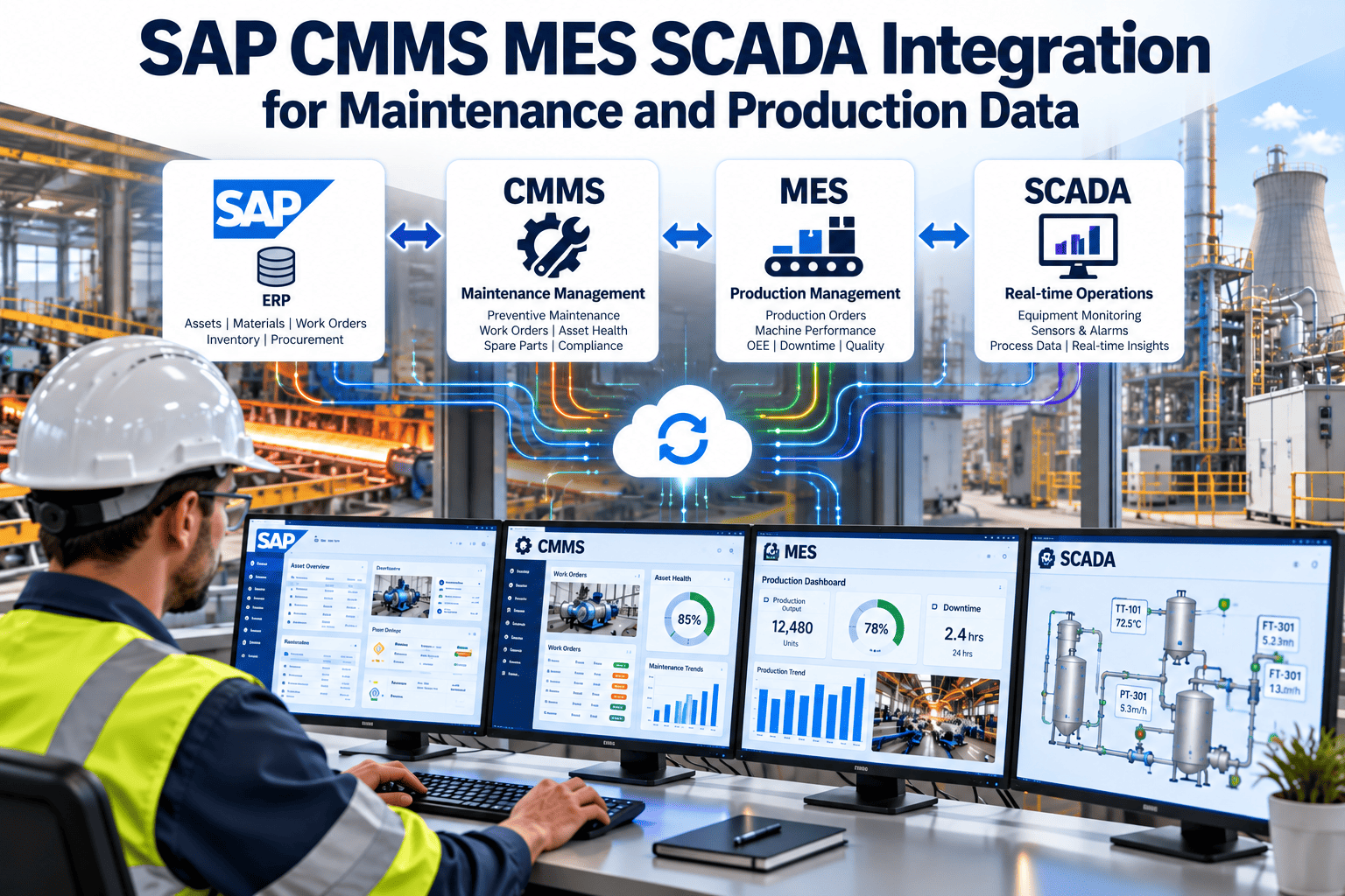 sap-cmms-mes-scada-integration-maintenance-production-data