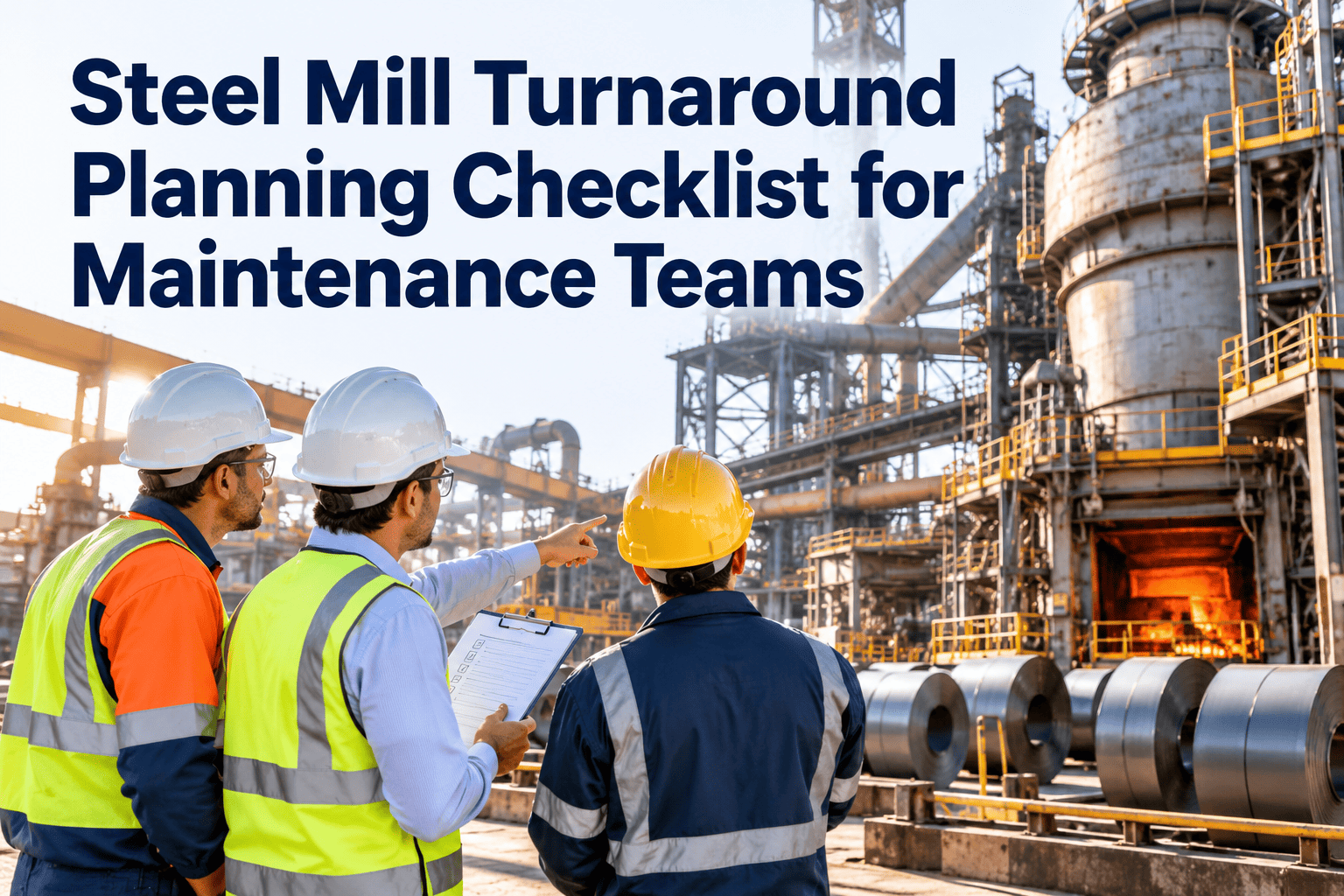 steel-mill-turnaround-planning-checklist