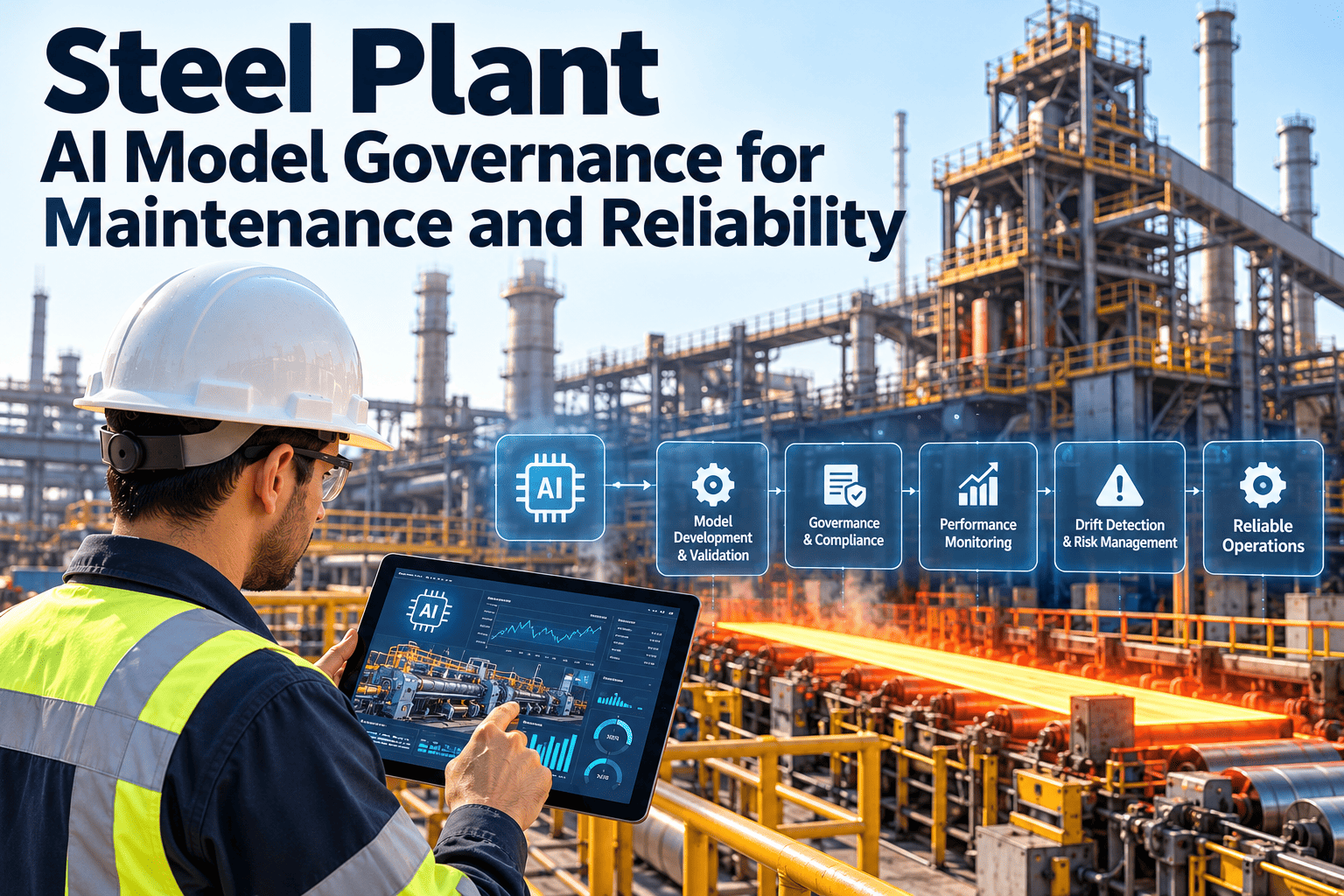 steel-plant-ai-model-governance-maintenance-reliability