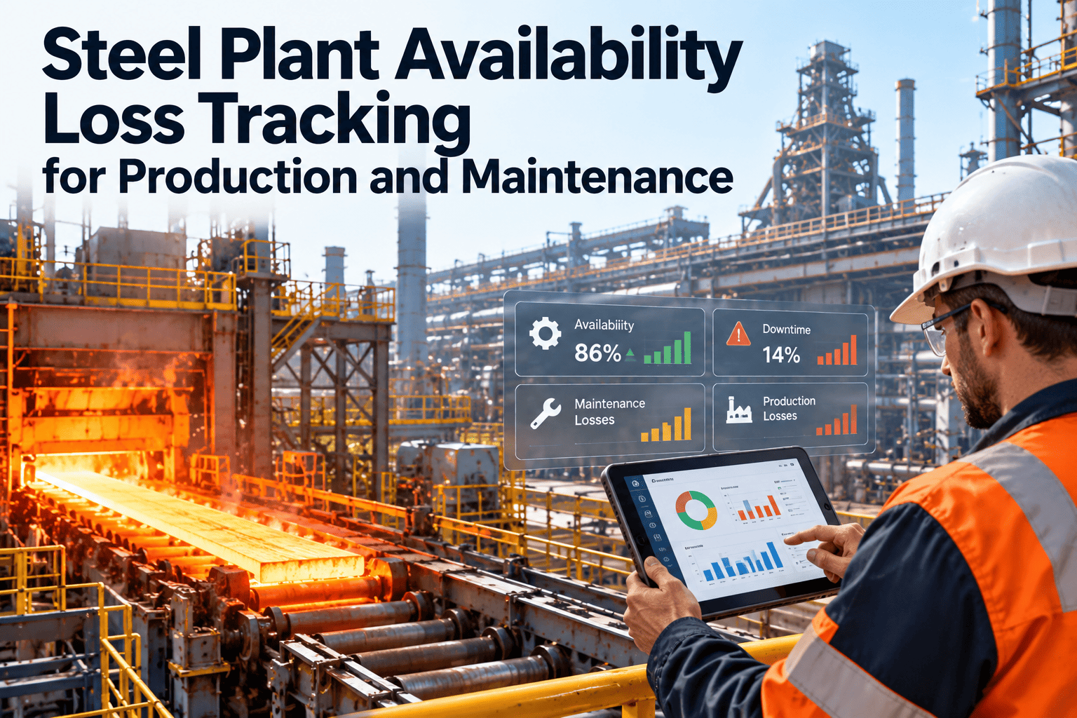 steel-plant-availability-loss-tracking-production-maintenance