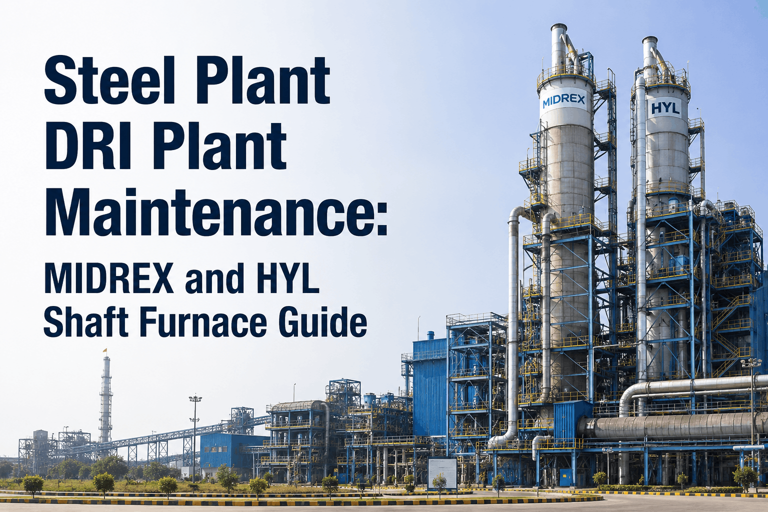 DRI Plant (MIDREX/HYL) Maintenance and Shaft Furnace Reliability