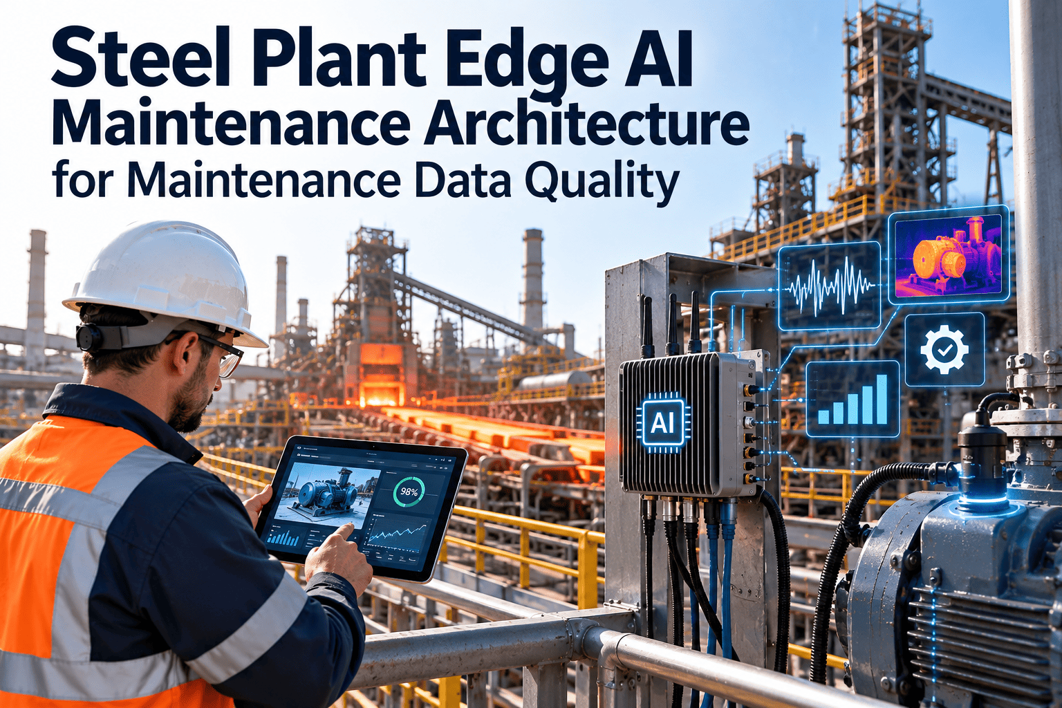steel-plant-edge-ai-maintenance-architecture-data-quality