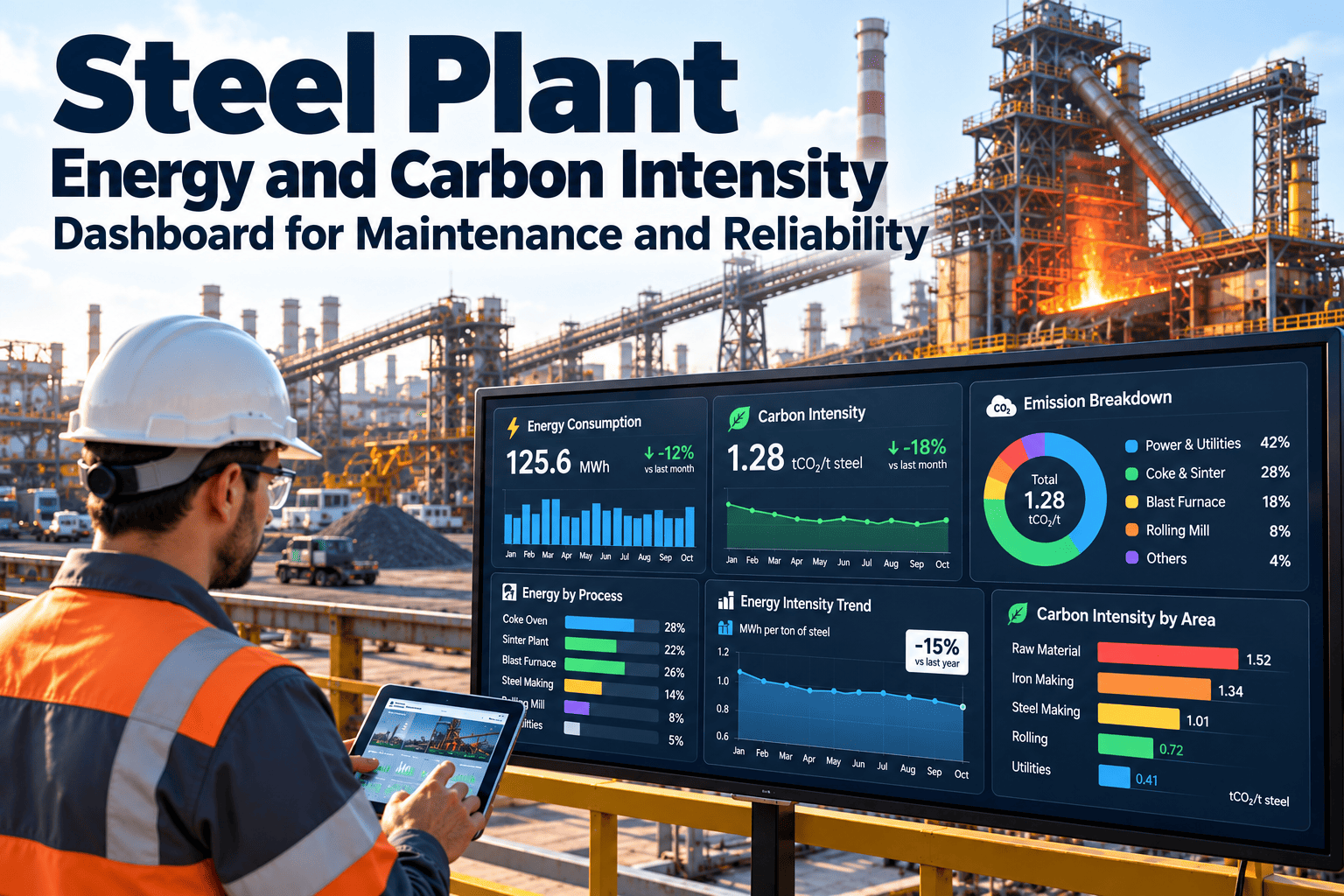 steel-plant-energy-carbon-intensity-dashboard-maintenance-reliability