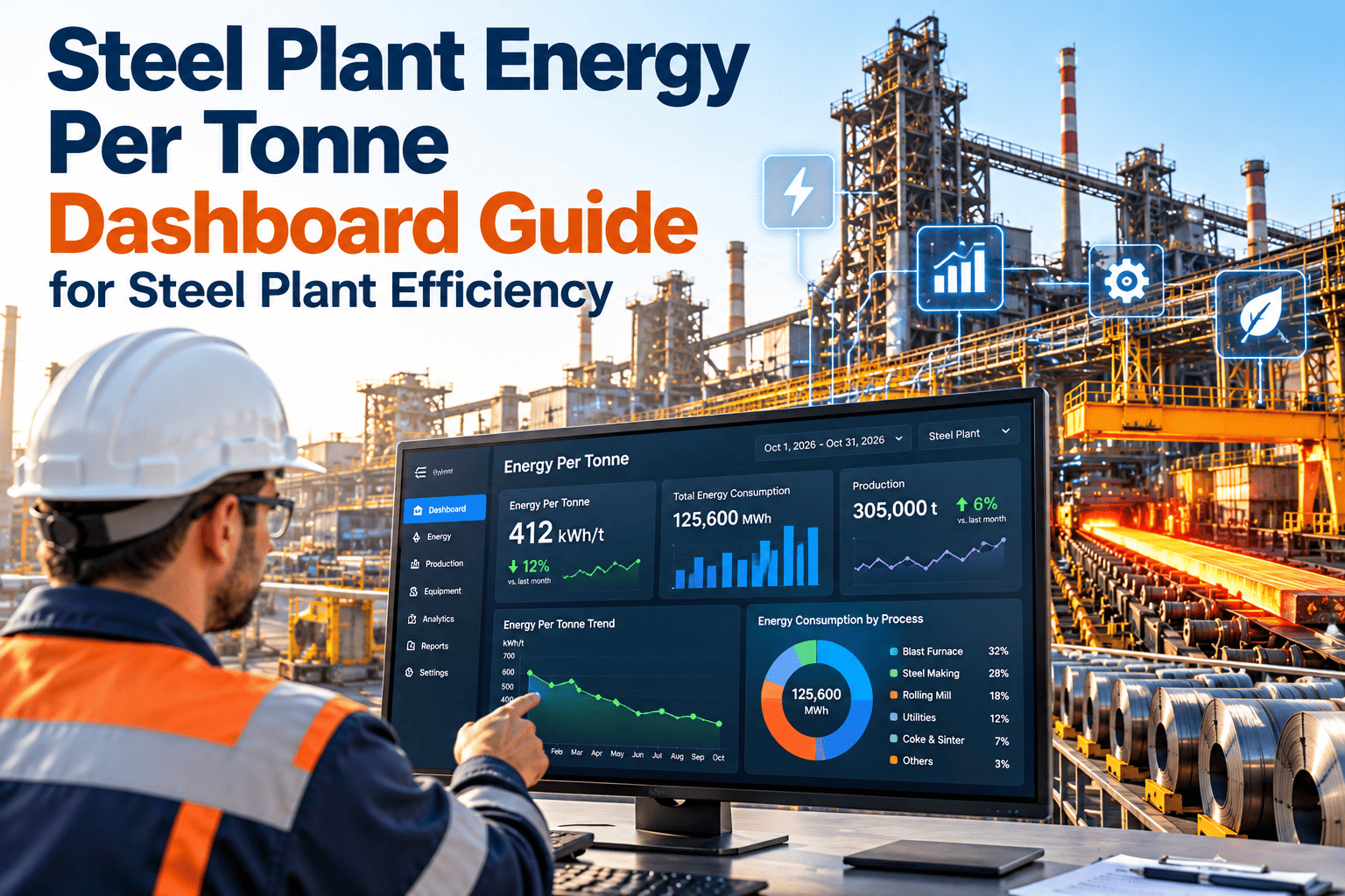 steel-plant-energy-per-tonne-dashboard-efficiency