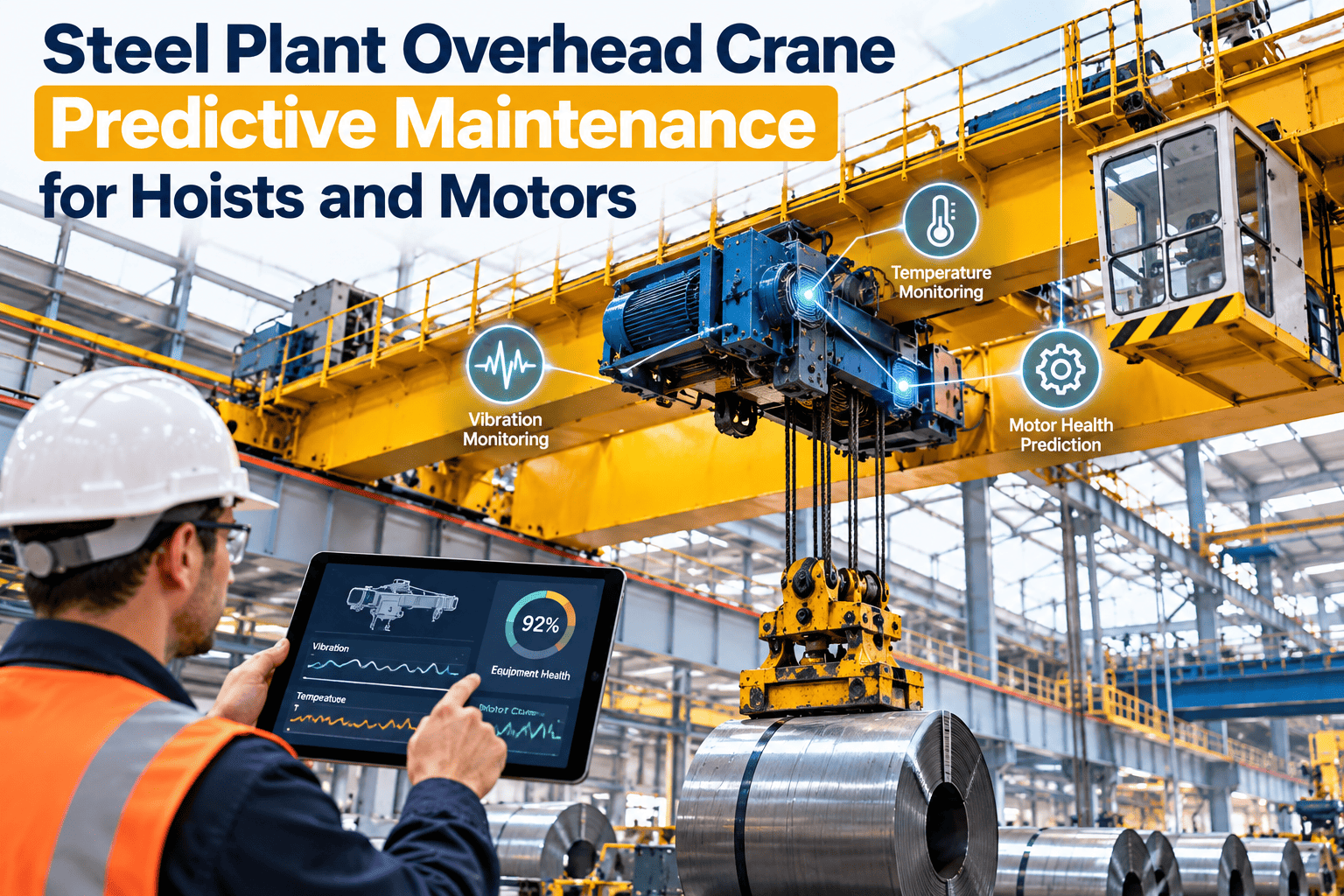 steel-plant-overhead-crane-predictive-maintenance-hoists-motors