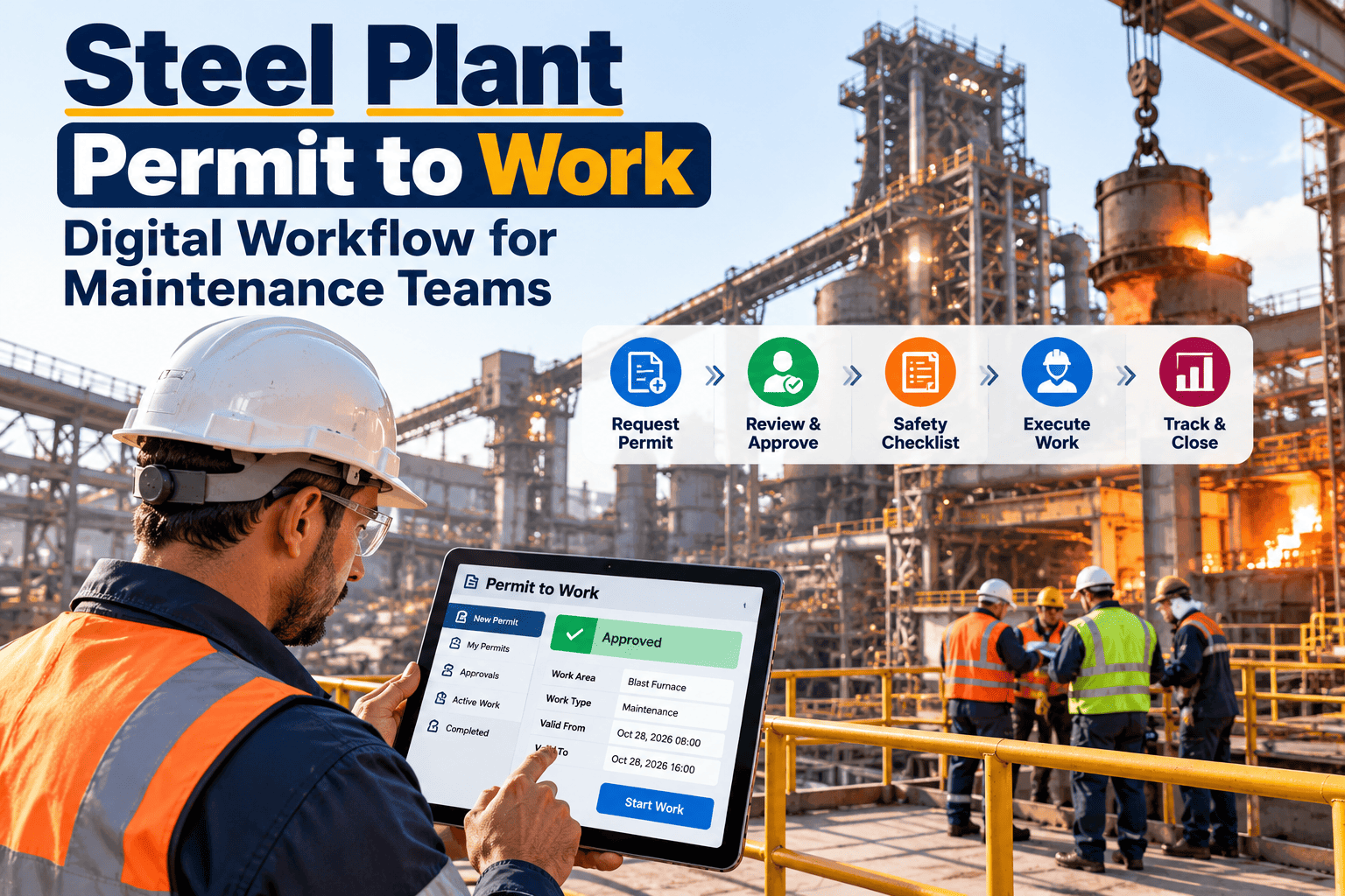steel-plant-permit-work-digital-workflow-maintenance