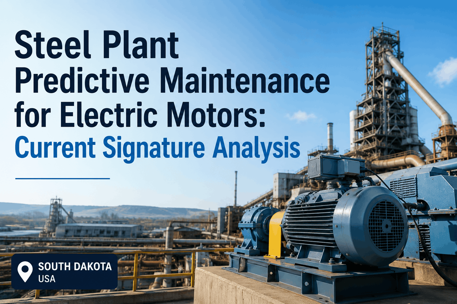Steel Plant Predictive Maintenance for Electric Motors: Current ...