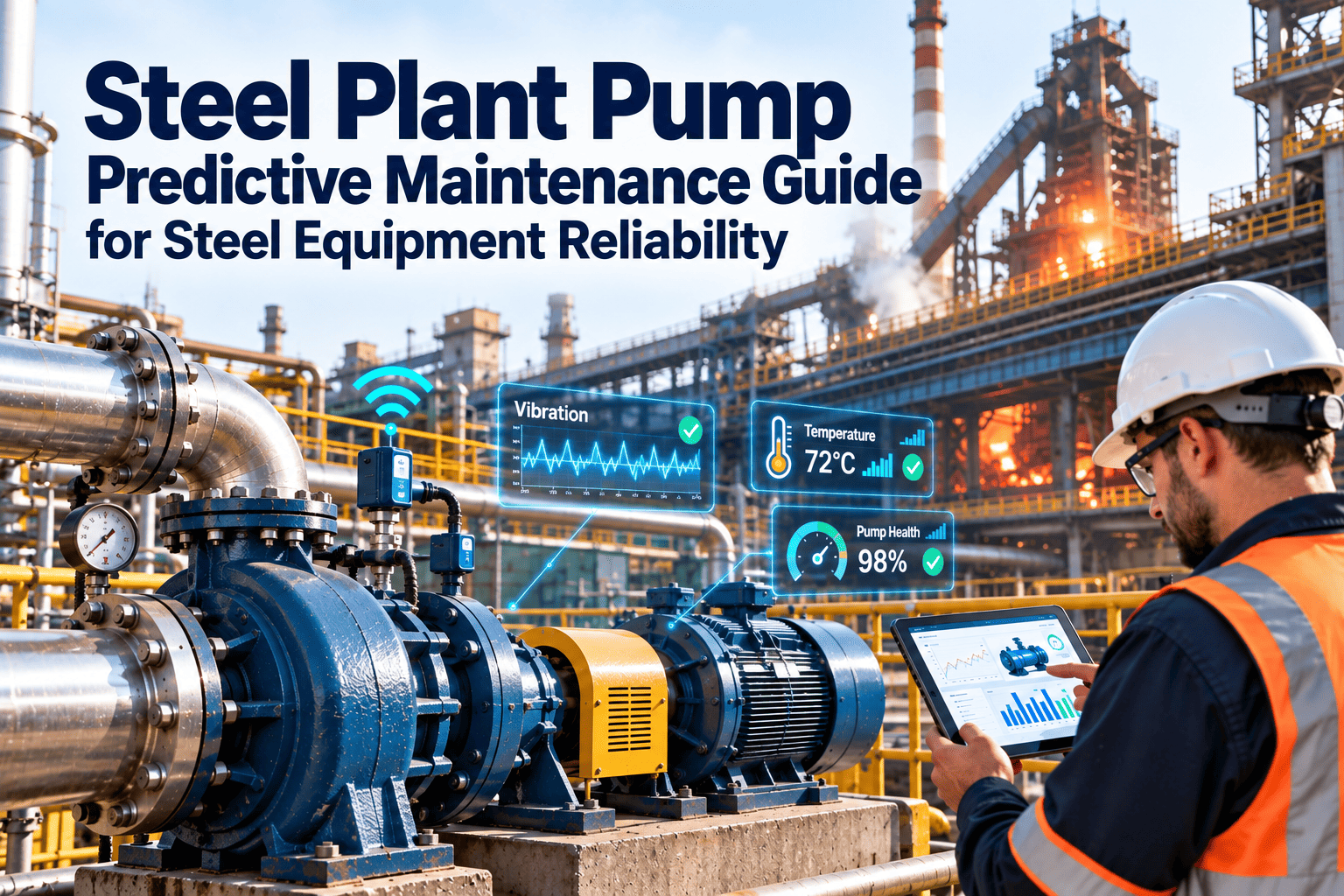 steel-plant-pump-predictive-equipment-reliability