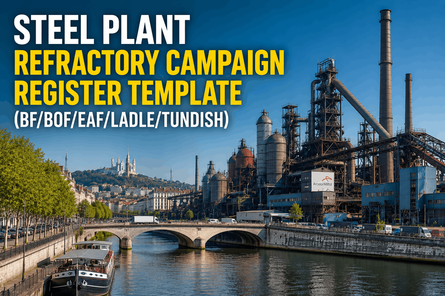 steel-plant-refractory-campaign-register-template