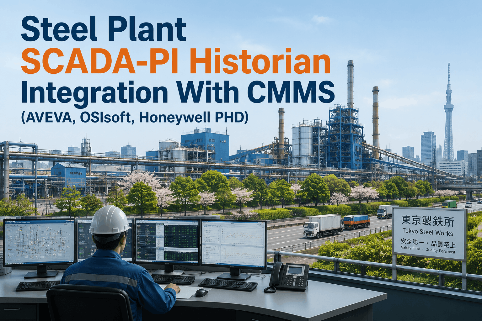 steel-plant-scada-pi-historian-integration-with-cmms-(aveva,-osisoft,-honeywell-phd)