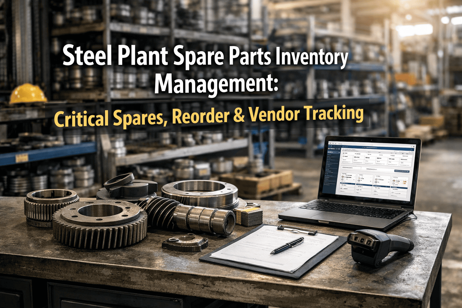 steel-plant-spare-parts-inventory-management-critical-spares