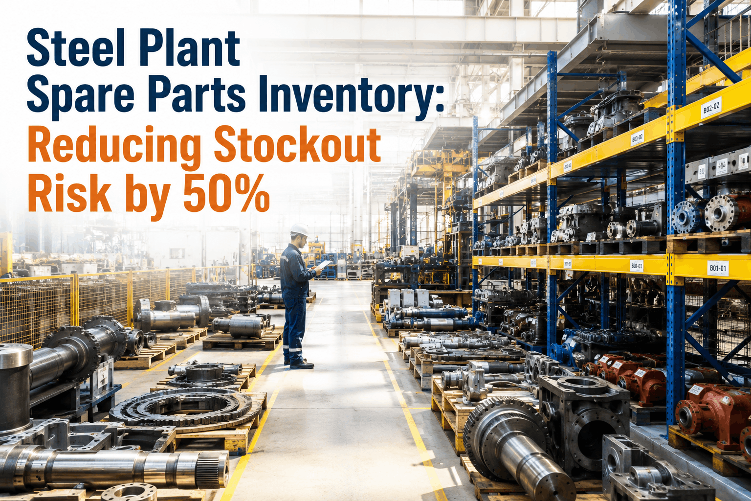 steel-plant-spare-parts-inventory-reducing-stockout-risk-by-50