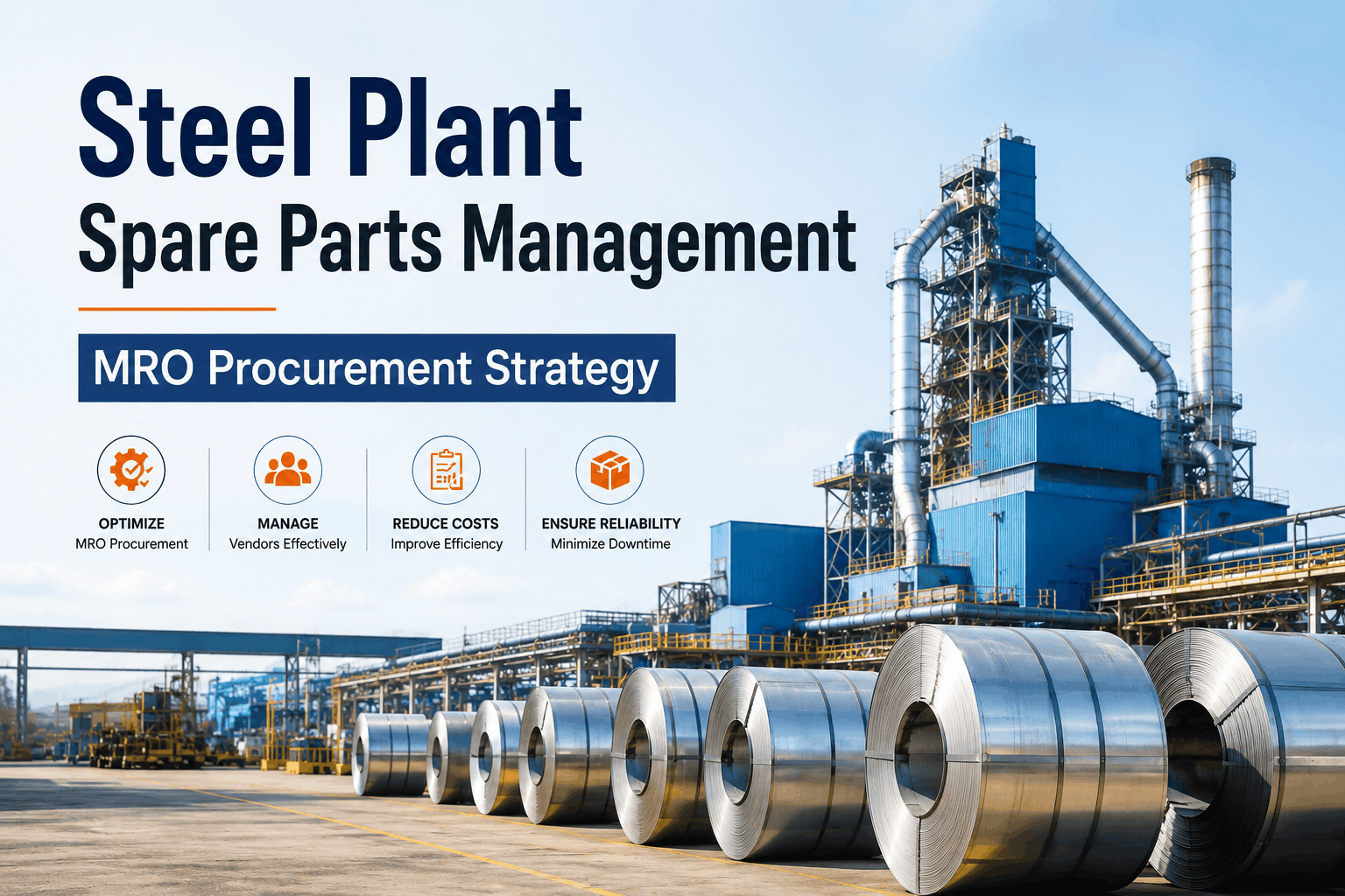 Steel Plant Spare Parts Management MRO Procurement Strategy