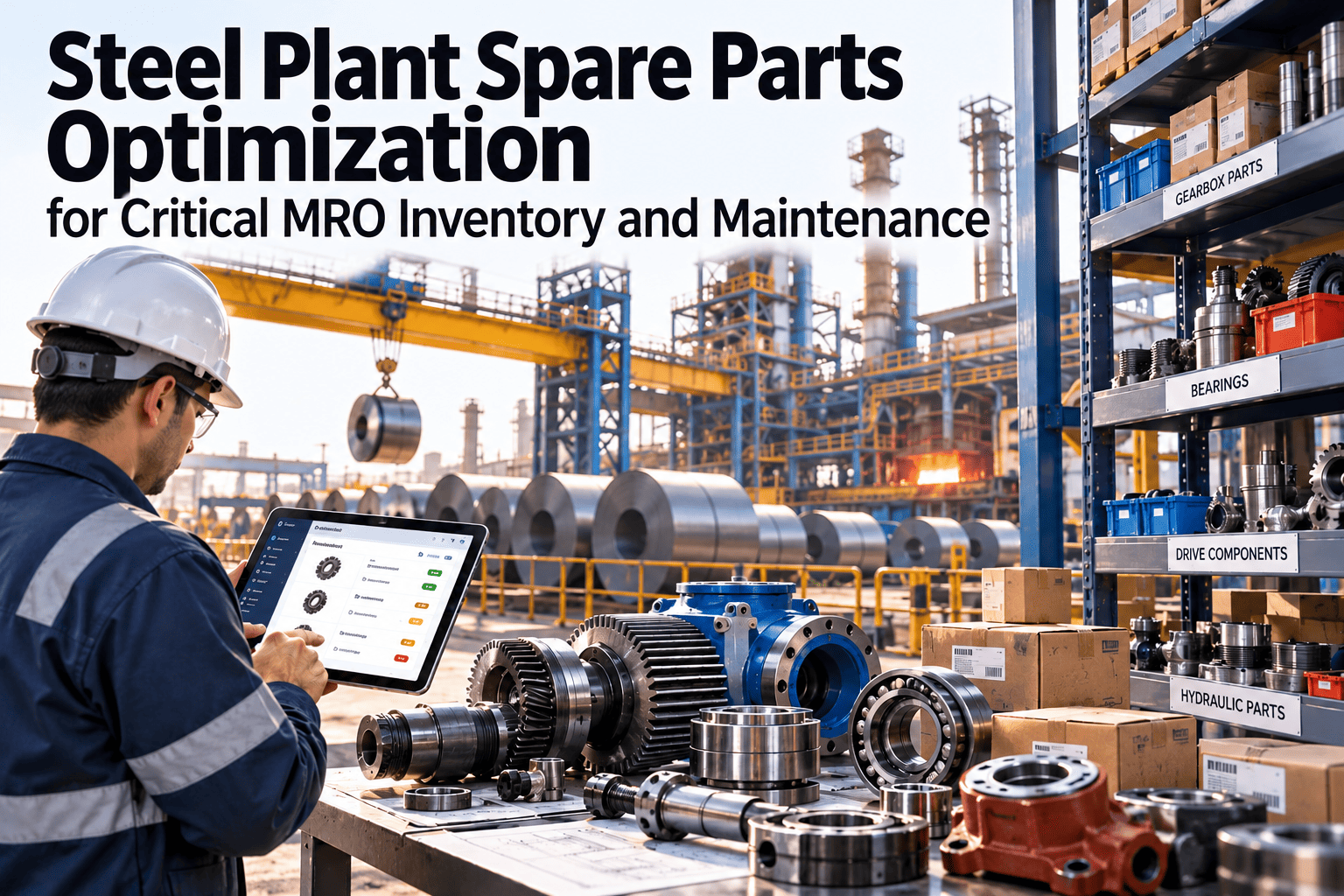 steel-plant-spare-parts-optimization-critical-mro-inventory