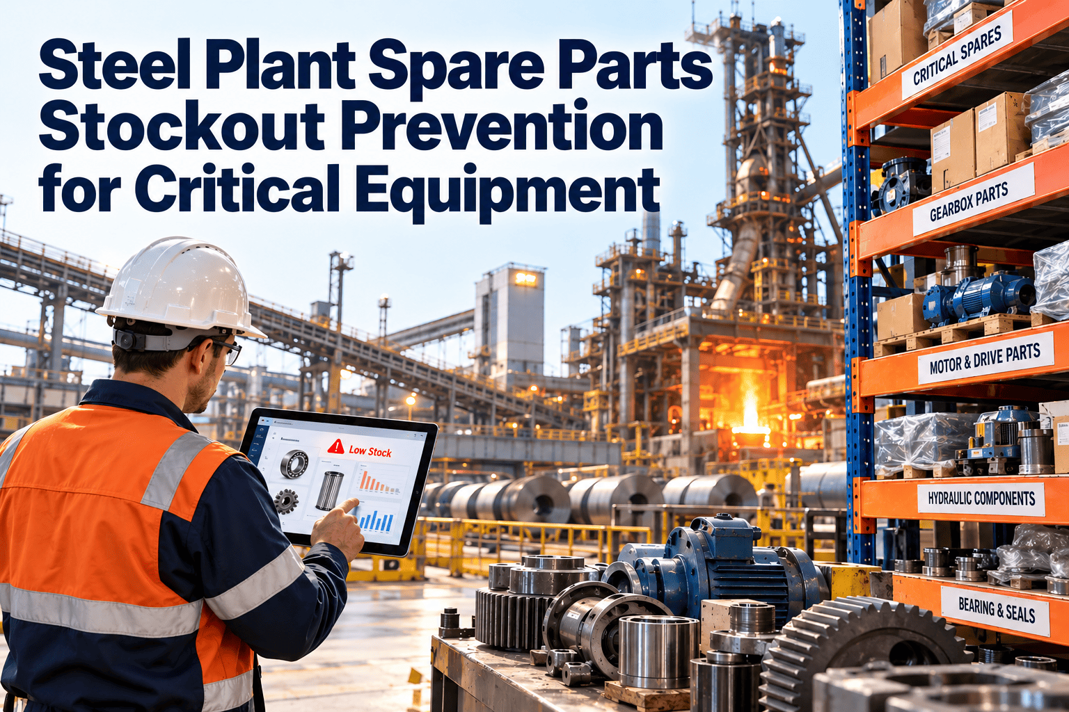steel-plant-spare-parts-stockout-prevention-critical-equipment