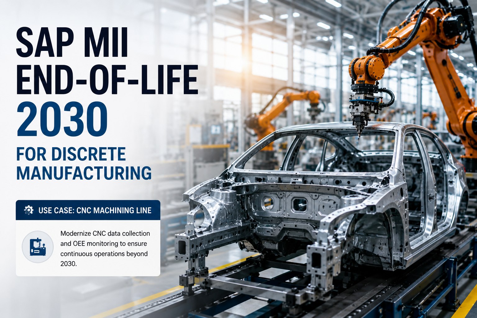 SAP MII End-of-Life 2030 for Discrete Manufacturing