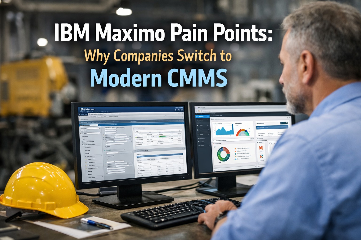 IBM Maximo Pain Points – Why Companies Switch to Modern CMMS